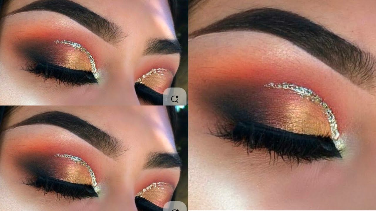Golden Eye Makeup Tutorial for beginners