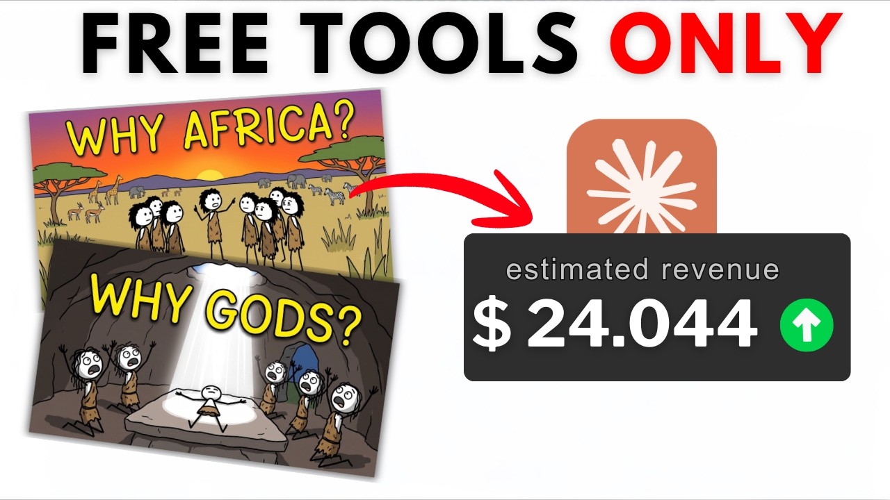 How I Make Stickman Animation With 100% FREE AI Tools (Full Course)
