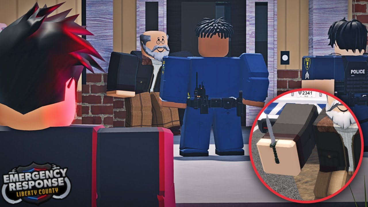 This Man Didn't Pay Rent.. He Pulled a Knife! - ERLC Roblox Roleplay