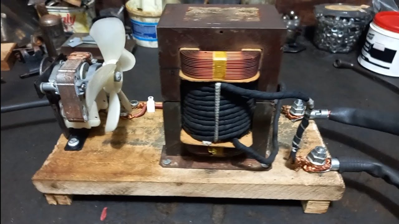 MÁQUINA DE SOLDA CASEIRA.