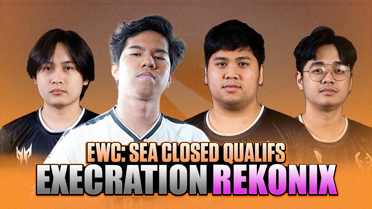 EXECRATION vs REKONIX- WATCH PARTY WITH KUKUYS - EWC SEA Closed Qualifs
