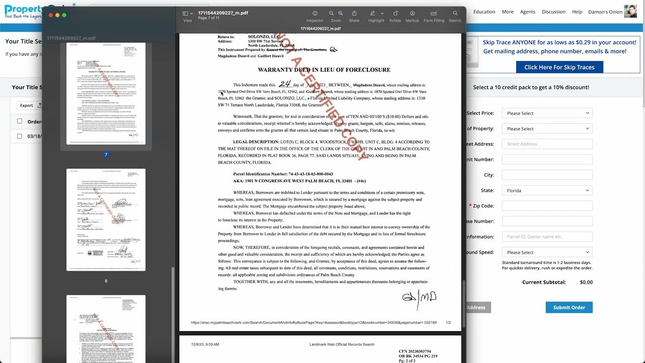 How to View Your Title Search Report
