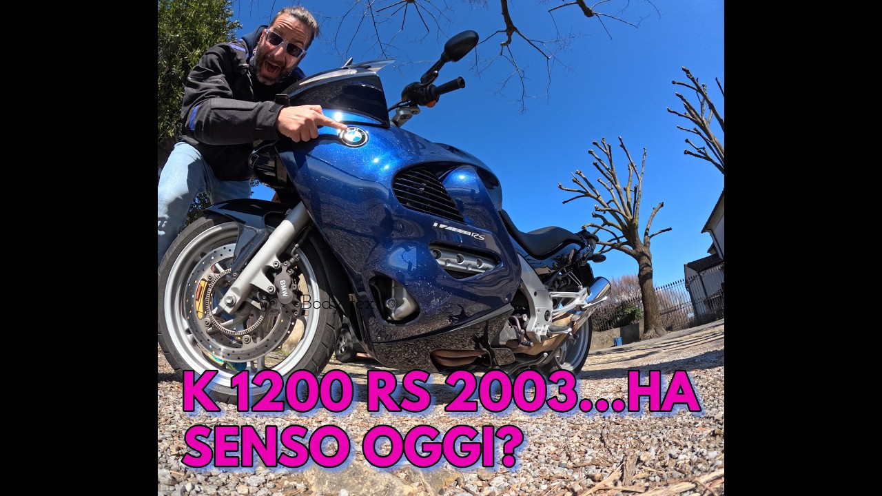 BMW K 1200 RS del 2003 - PROVA SU STRADA (Commenti On Board)