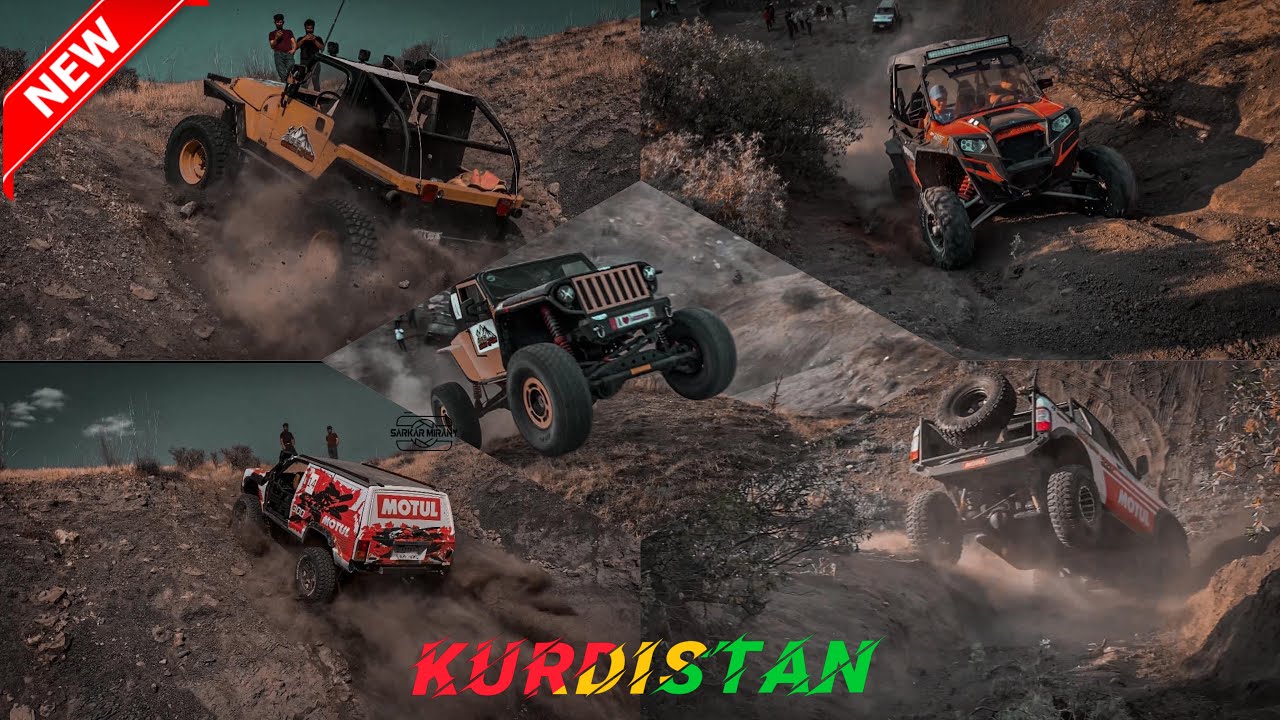 Nissan patrol Y61 | Polaris Moto | Trailcat | jeep Wrangler | Off Road In Kurdistan 2017 ⚙️6100❤️‍🔥