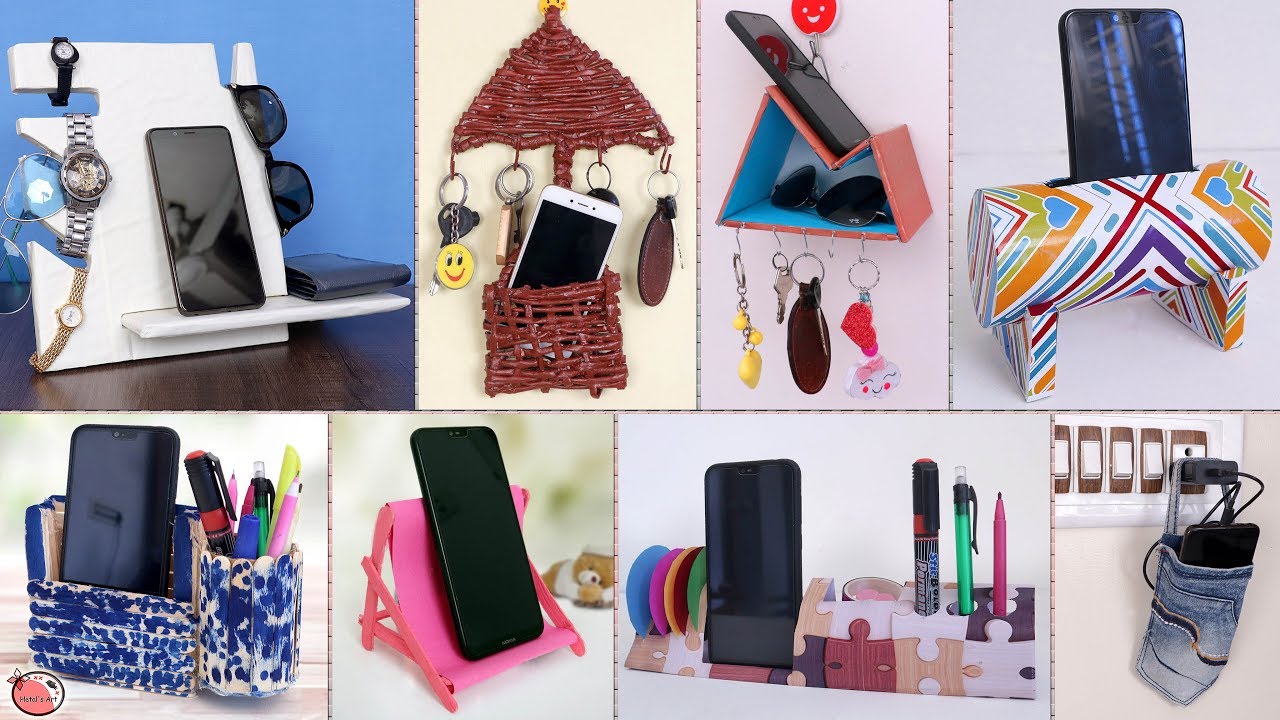 Creative Mobile Stand Ideas !!! 10 Mobile Holder