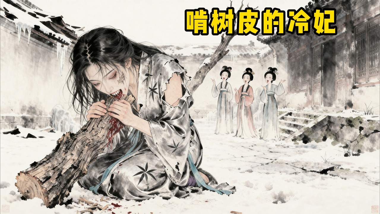 冷妃被打入冷宮後，故意裝瘋賣傻啃樹皮，實則暗中培養信鴿傳遞密信，待後宮毒後作亂，她的信鴿軍團竟送來滿宮罪證，直接扳倒後位！#宮廷 #古偶 #冷妃
