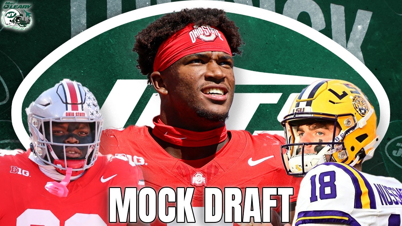 New York Jets 7-Round 2026 NFL Mock Draft | TRADE DOWN