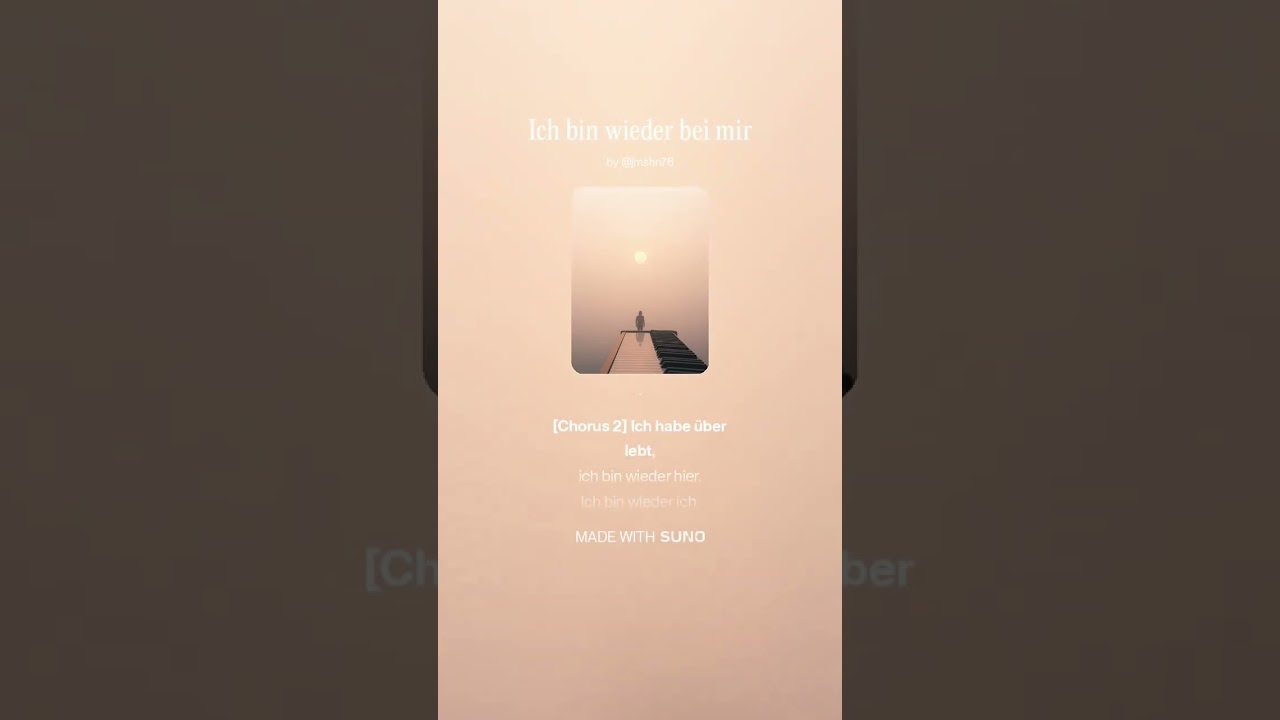 Ich bin wieder bei mir