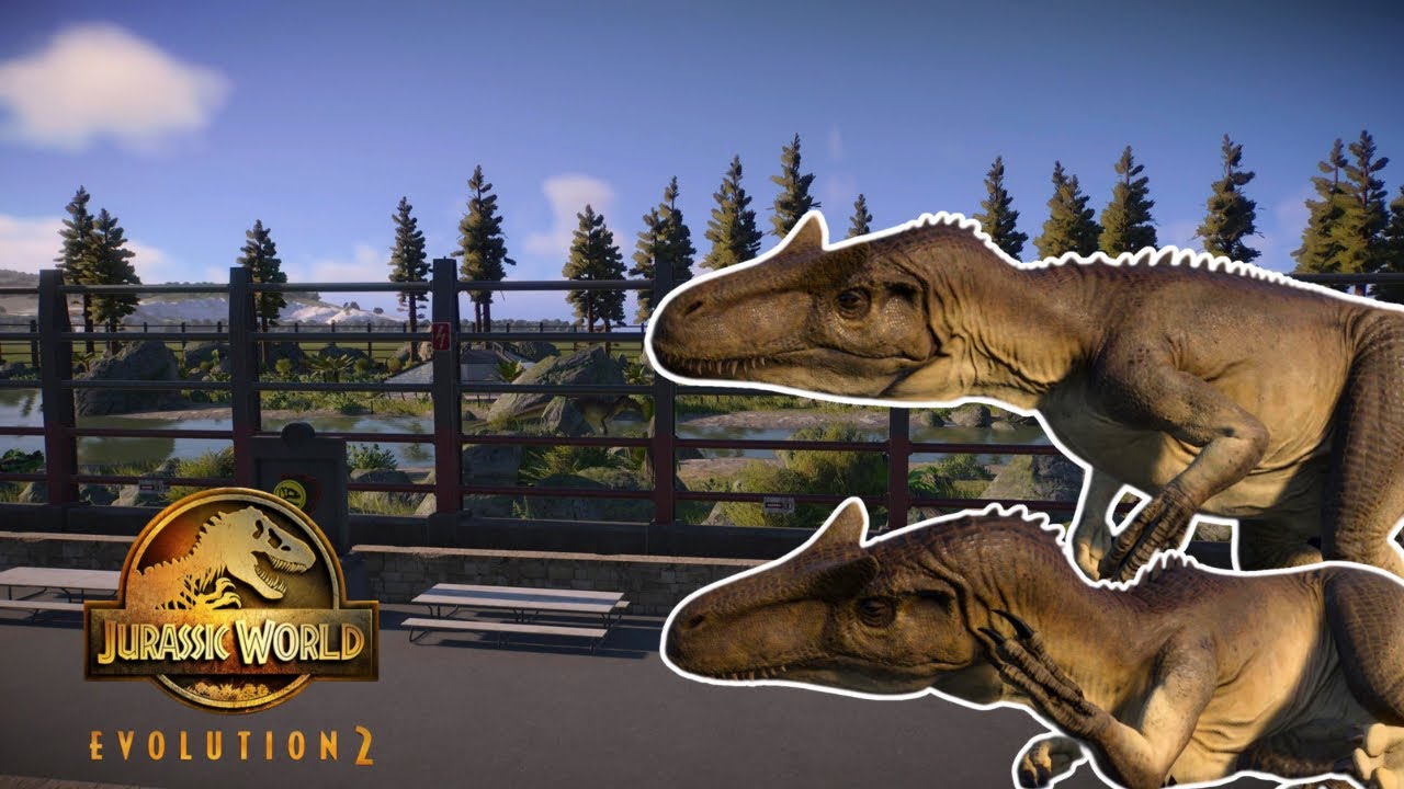 Allosaurus Enclosure Speedbuild | Jurassic World Evolution 2