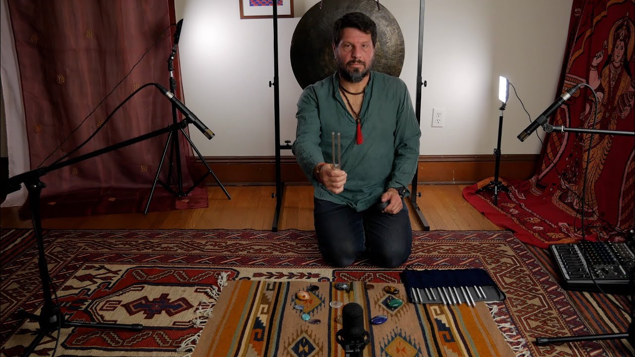 15 Minutes Tuning Forks Chakras Tune Up