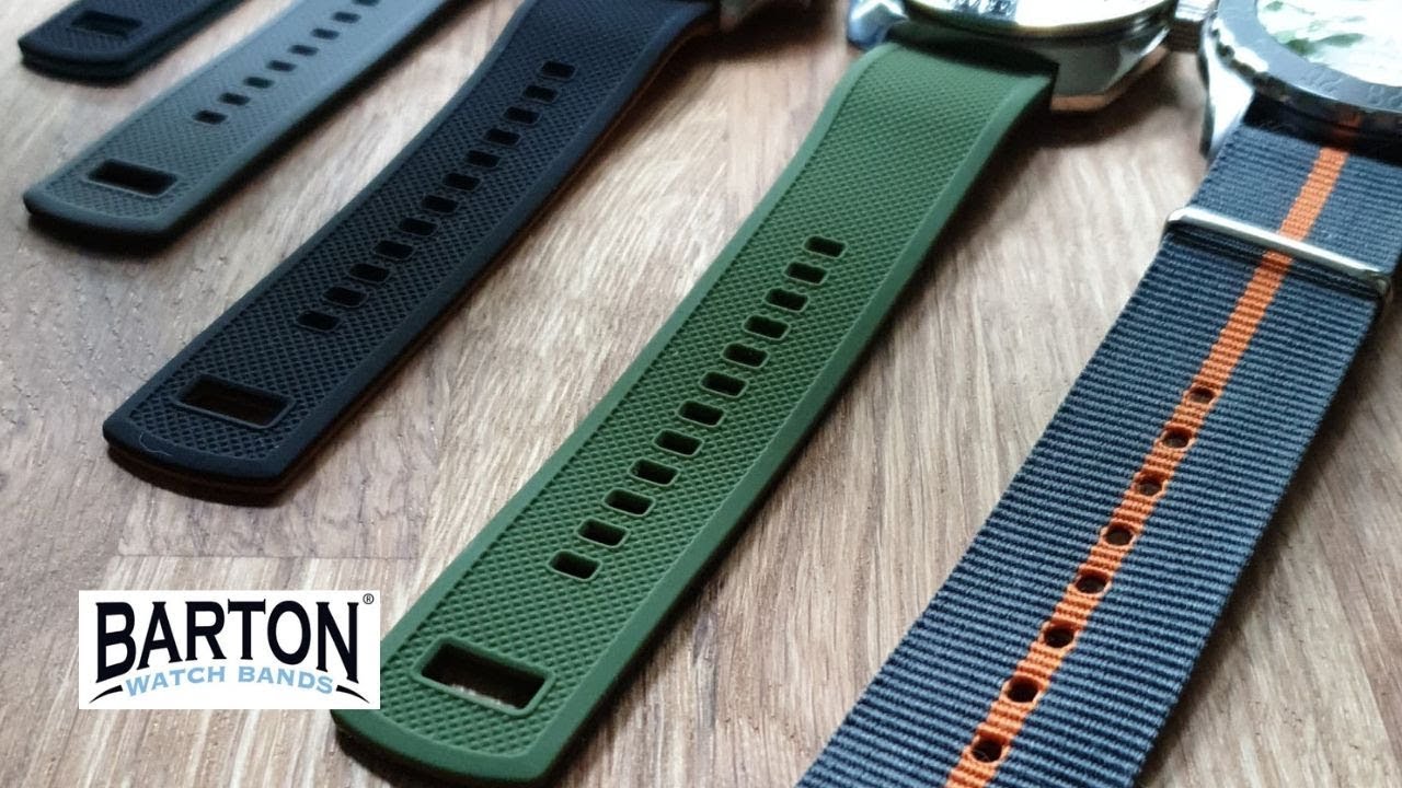 Recenzja pasków firmy Barton Watch Bands Nato i Silikon