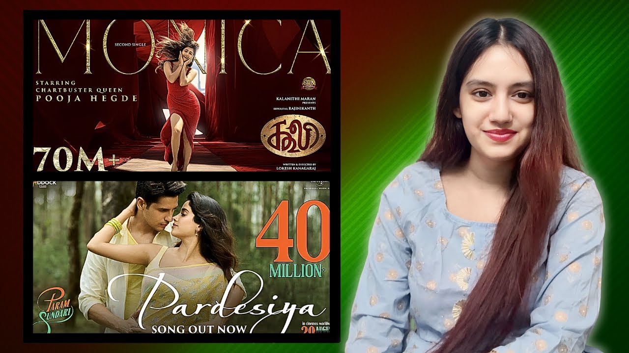 Monica & Pardesiya Song REACTION | Rajinikanth, Pooja Hegde, Sidharth M, Janhvi K