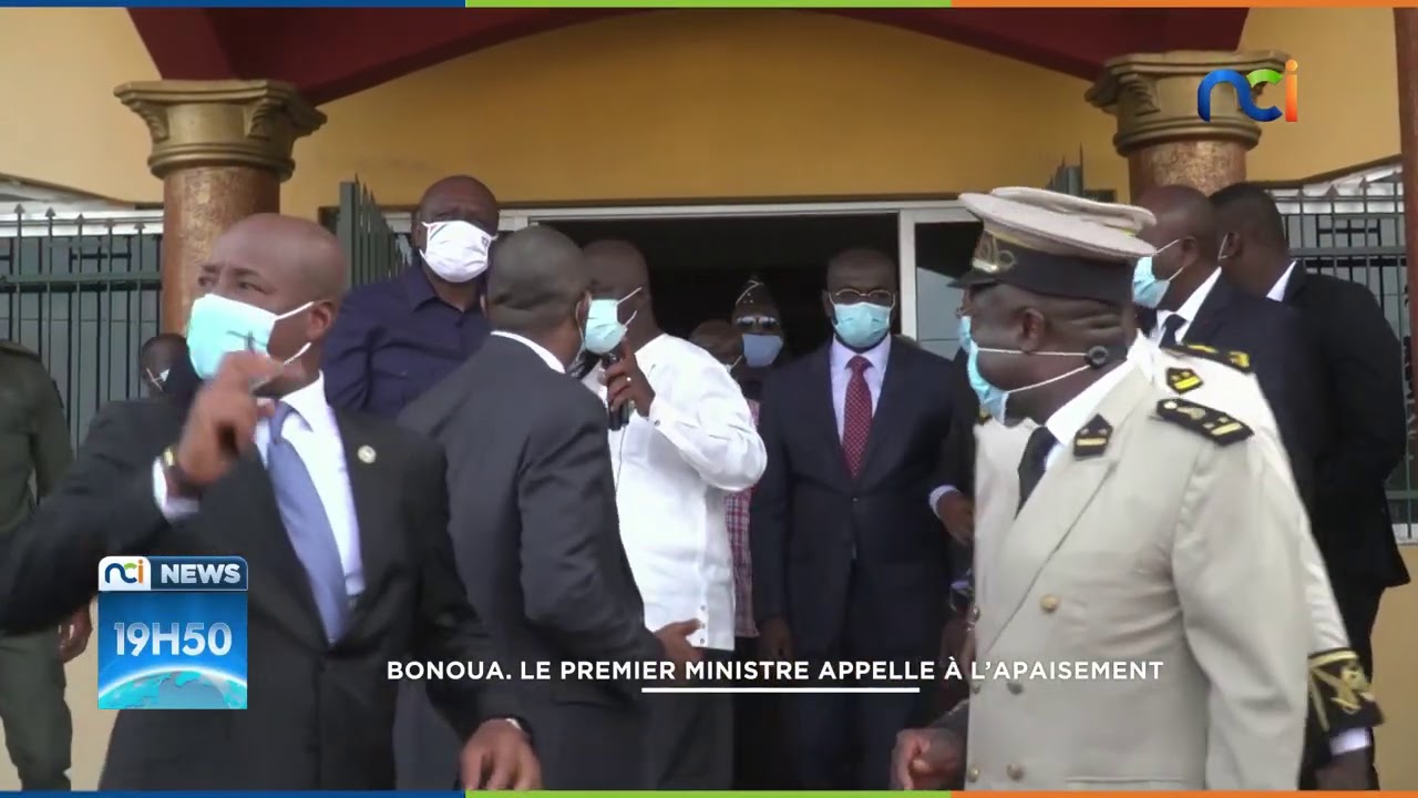 Bonoua, le premier ministre appelle à l'apaisement