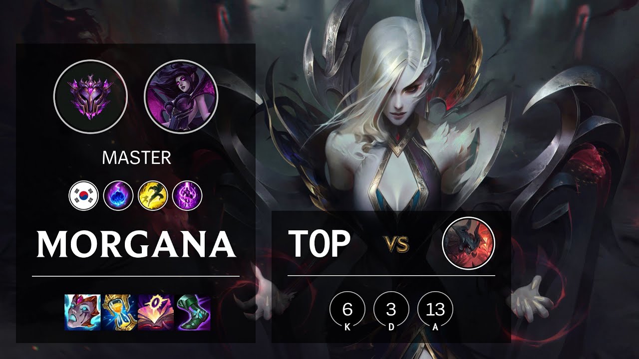 Morgana Top vs Aatrox - KR Master Patch 11.24b