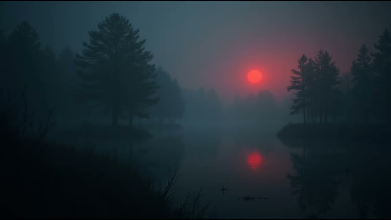 How I Fall Asleep in 10 Minutes Every Night | Dark Ambient Fog Sleep Soundscape