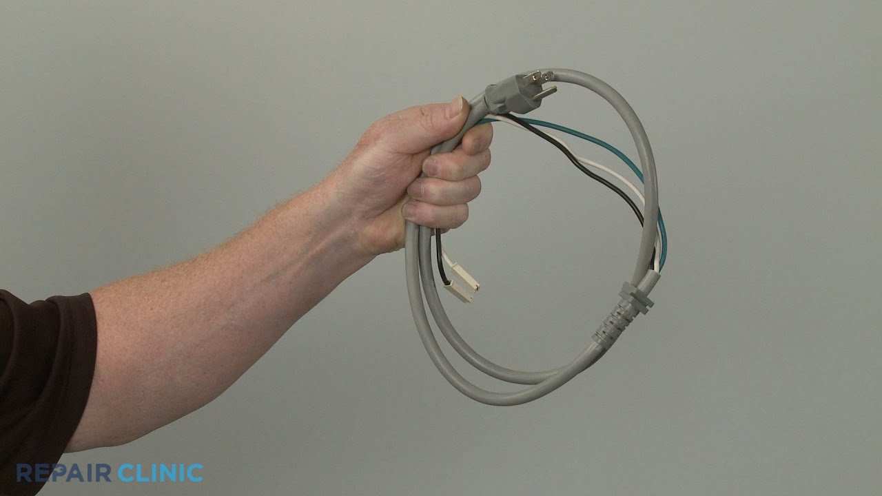 Frigidaire Microwave Oven Power Cord Replacement 5304509489