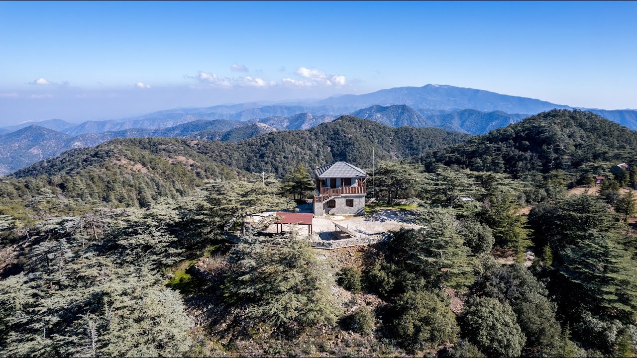Cyprus Landscapes Video No 157 Tripylos Fire Lookout Station