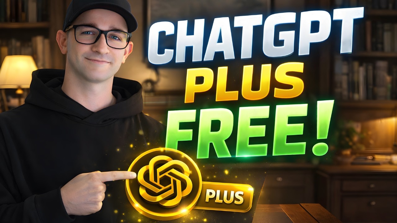How to Get ChatGPT Plus for FREE in 2026 🤖 (Verified Method, No Credit Card, No Trial)