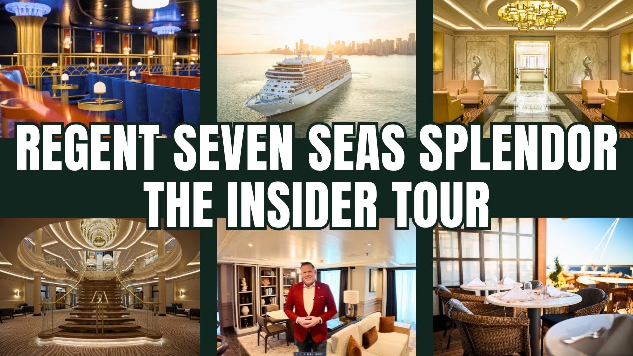 Regent Seven Seas Splendor Full Ship Tour | A Mr. TraveLux Immersive Experience
