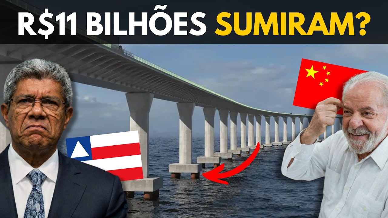 Por que a ponte de SALVADOR desapareceu dos seus noticiários por 7 anos.