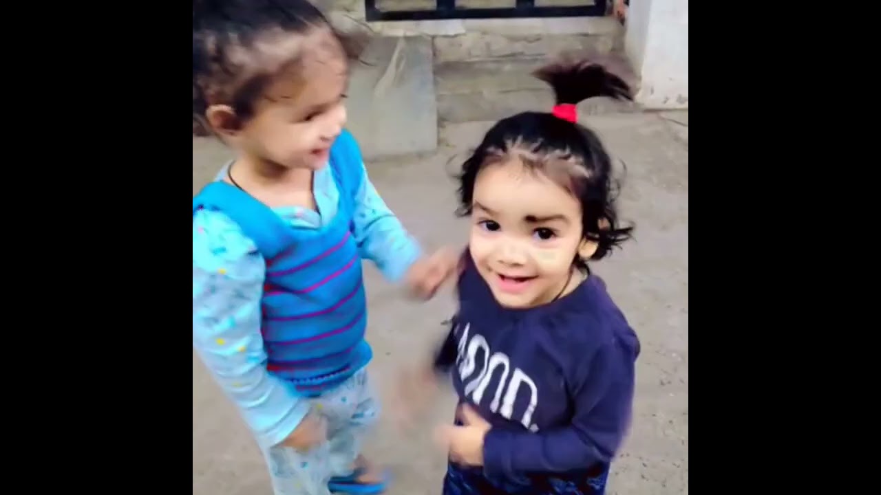 kiss time | friends forever| kiss video |fun time |innocent kids video | Kids Innocence Is Priceless