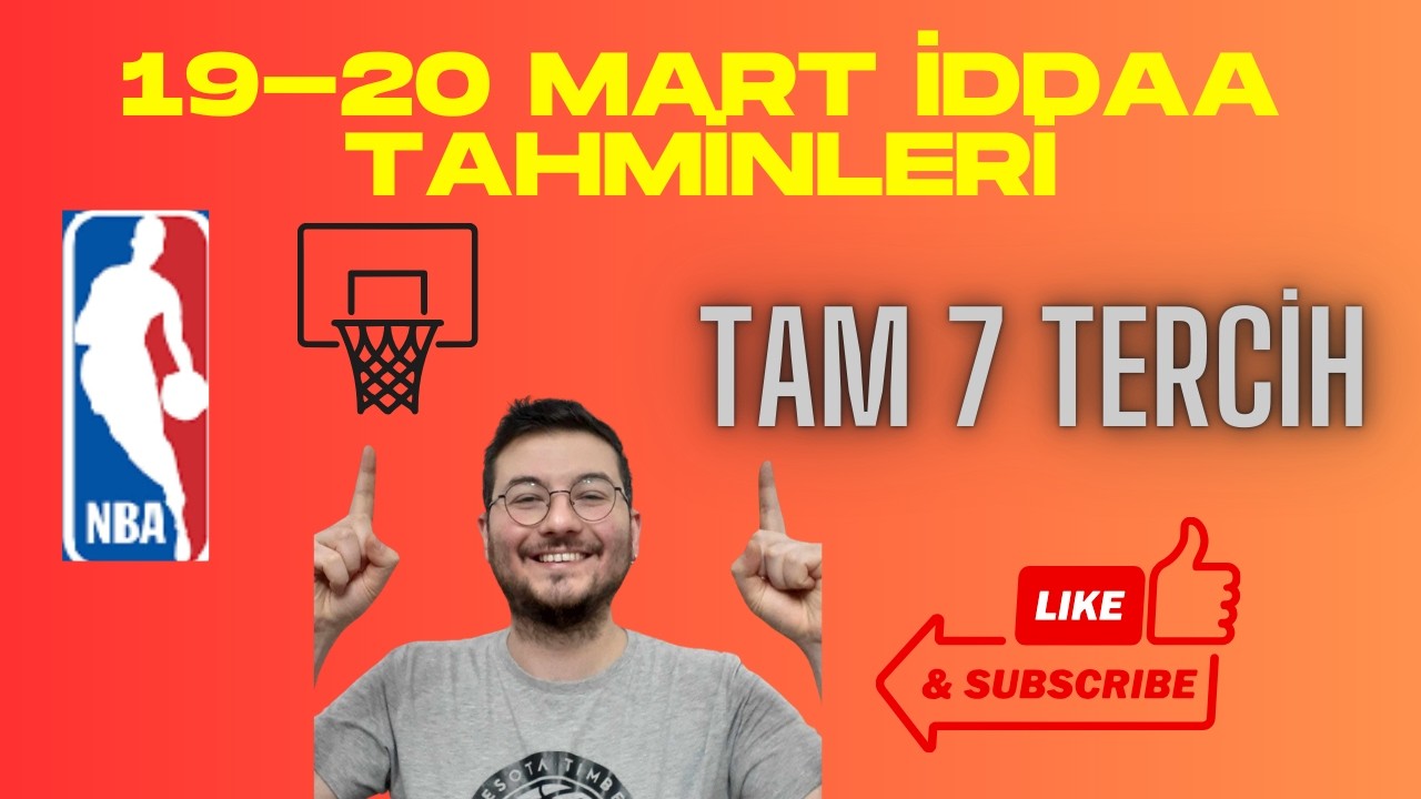 19 Mart ve 20 Mart İddaa tahminleri, NBA'den tam 7 tercih, G&uuml;n&uuml;n s&uuml;rprizi, Oyuncu bahisi, Miami, B86