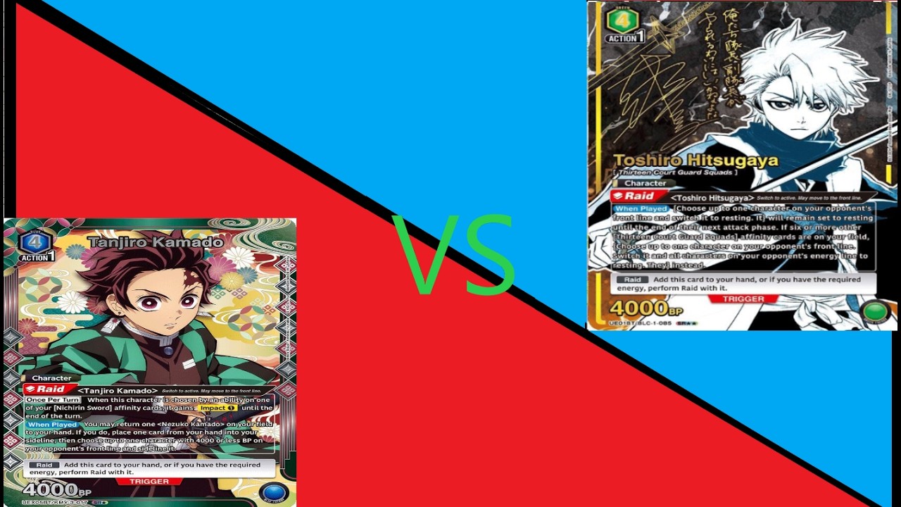 Union Arena Locals 02/19 Round 2 Green Bleach (Toshi) vs Blue Demon Slayer (Siblings)