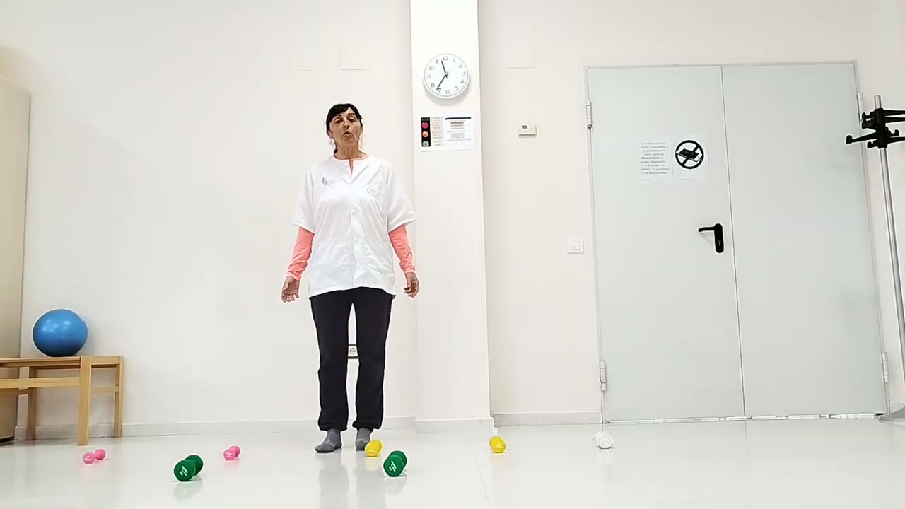Prevención caídas. Ejercicios equilibrio 