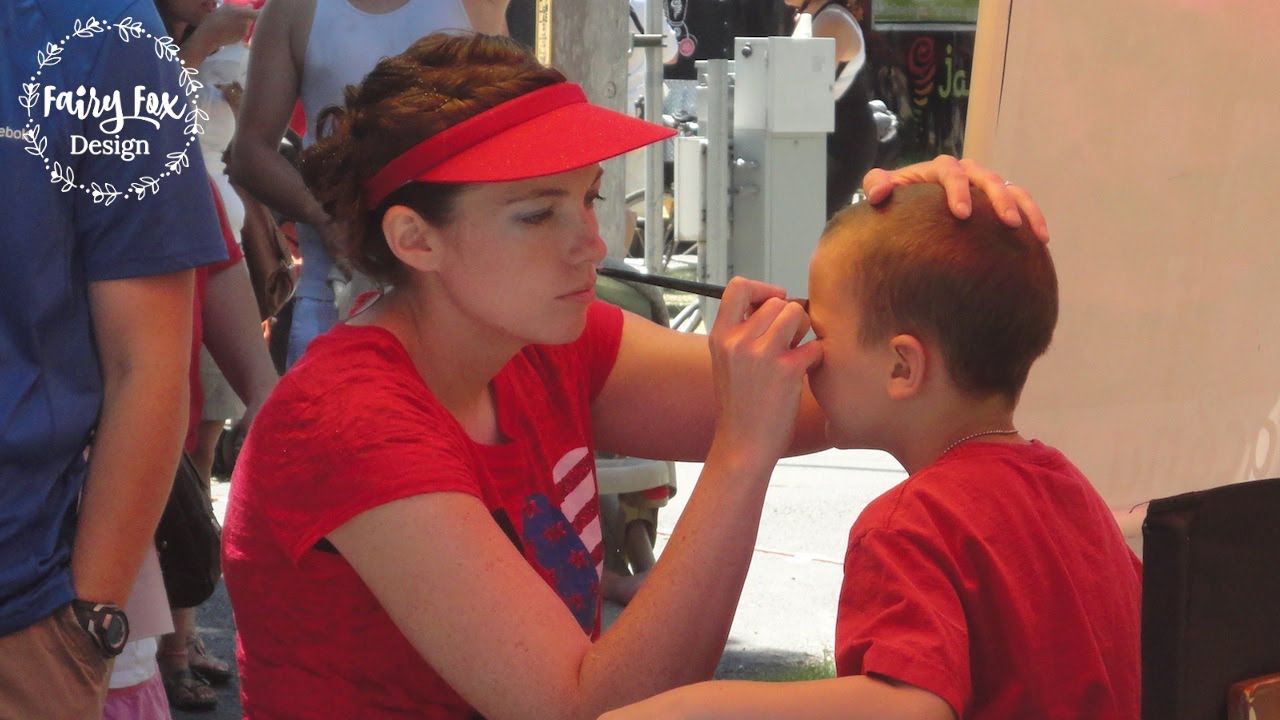 Seven TIPS - 4th of July Face Painting Primer