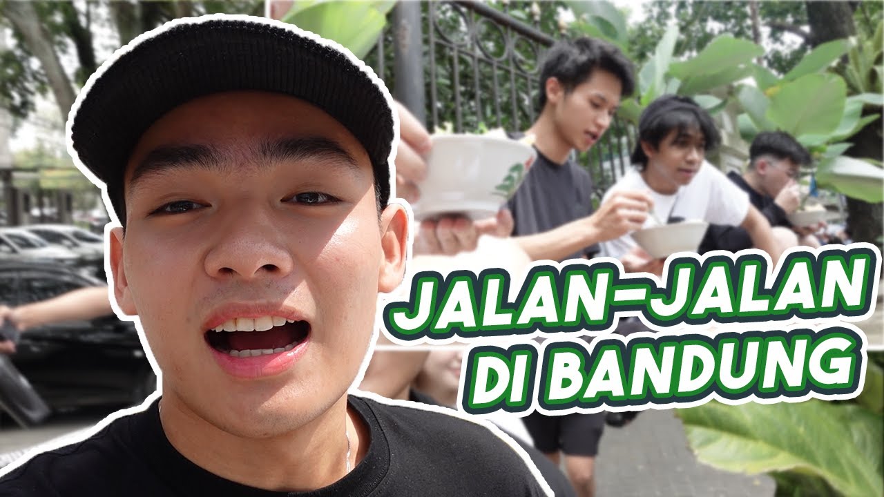 LIBURAN KELILING BANDUNG SEHARIAN! with @ErikaRichardo @LeonardoEdwin @TurahParthayana