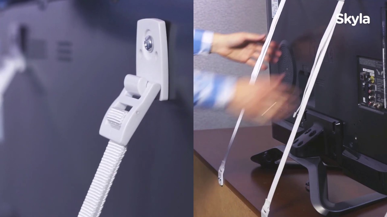 Furniture & TV Anchoring Safety Straps by Skyla Homes