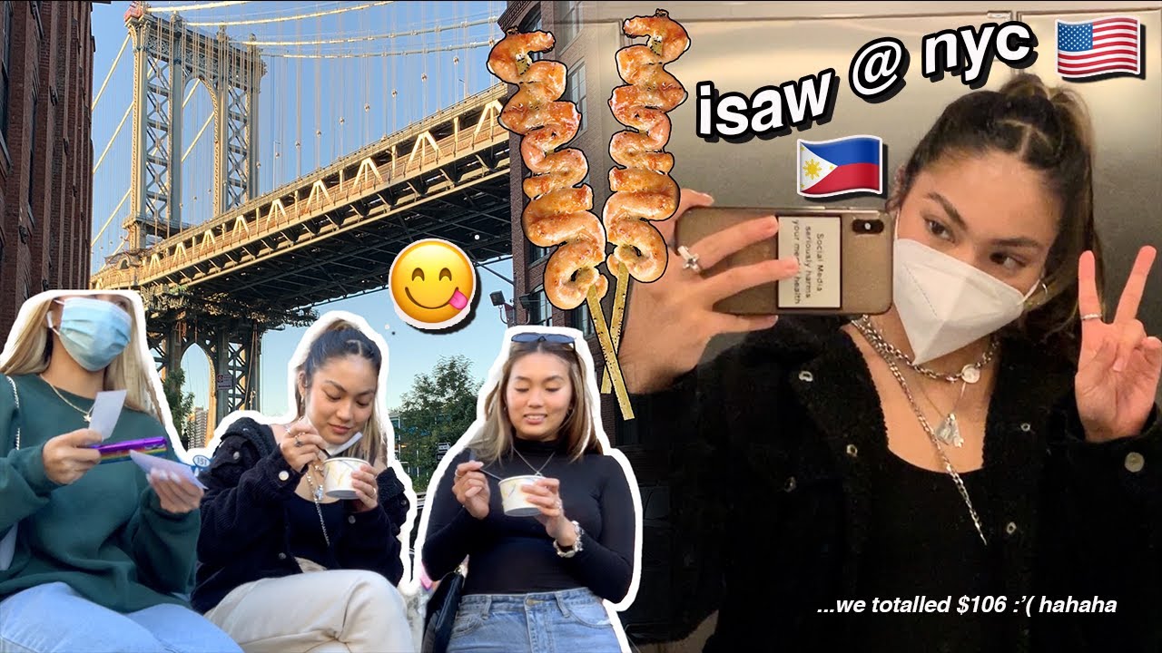 JEOrnal📀 went to NEW YORK🇺🇸 to eat ISAW, balut, & more! 😋🇵🇭