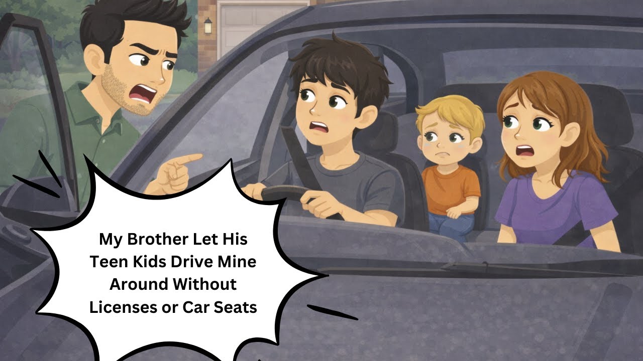 My Brother Let His Teen Kids Drive Mine Around Without Licenses or Car Seats