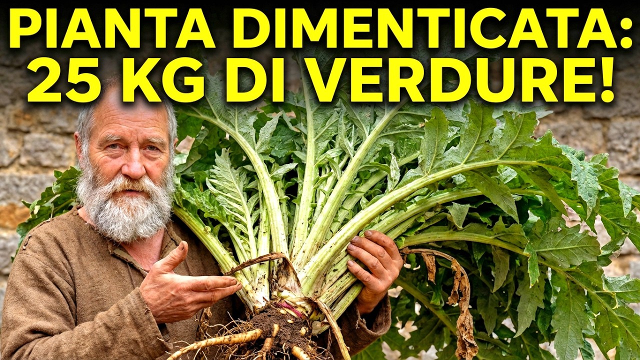 Questa Pianta DIMENTICATA Produce 25 Chili Di Verdure Da UNA SOLA Pianta