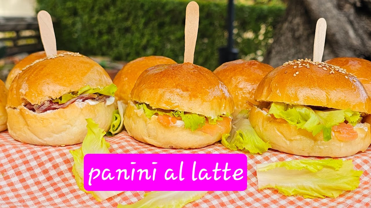 Panini al latte da buffet