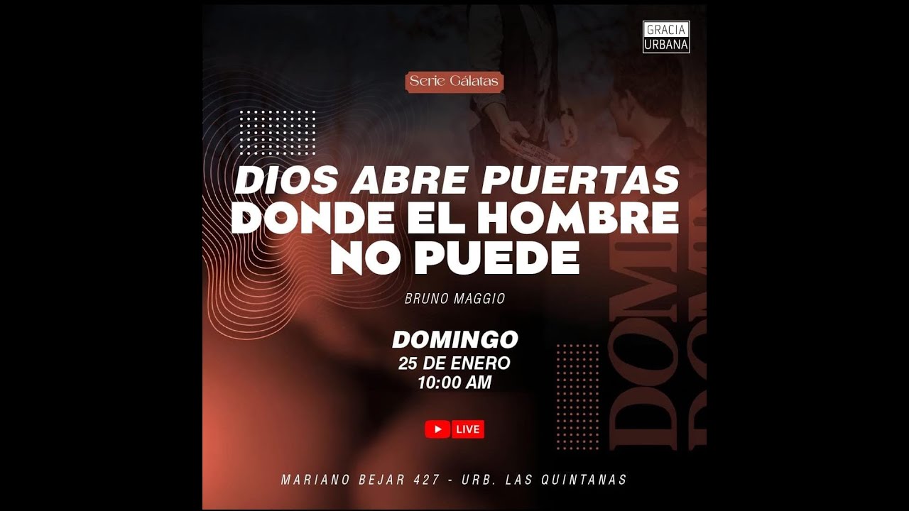Dios abre puertas que el hombre no puede - Bruno Maggio