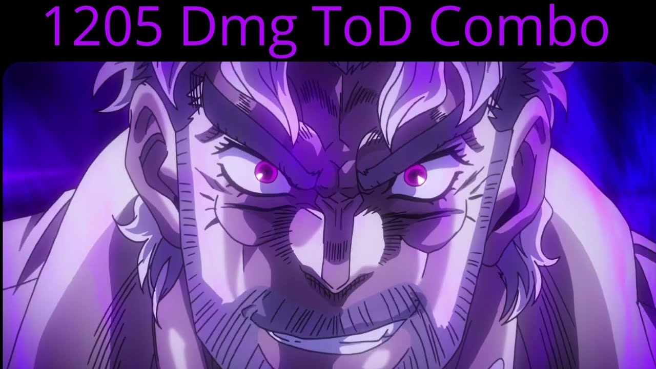 JoJo ASBR: Old Joseph 1205 Dmg ToD Combo