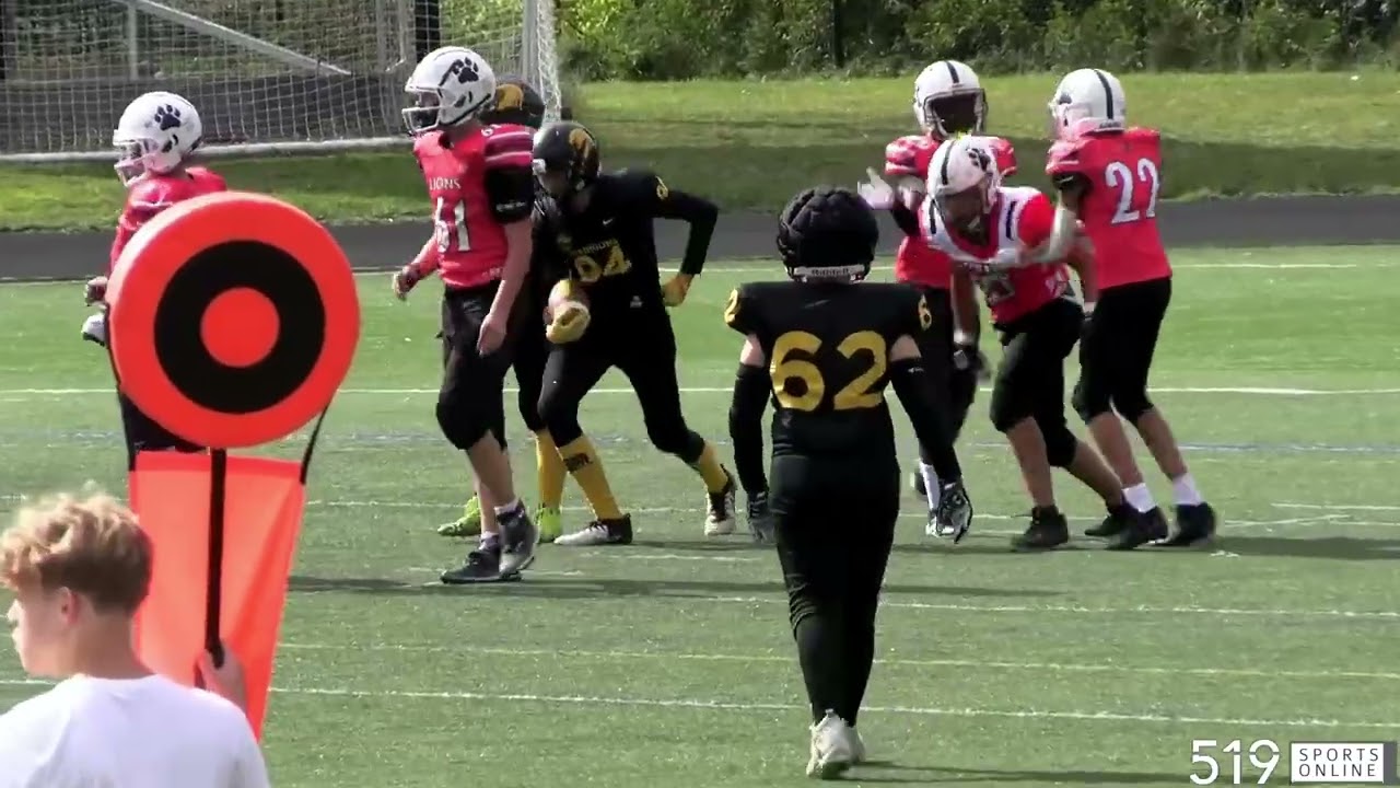 OFFL Football (Under 14) - York Region Lions vs Waterloo Jr. Warriors