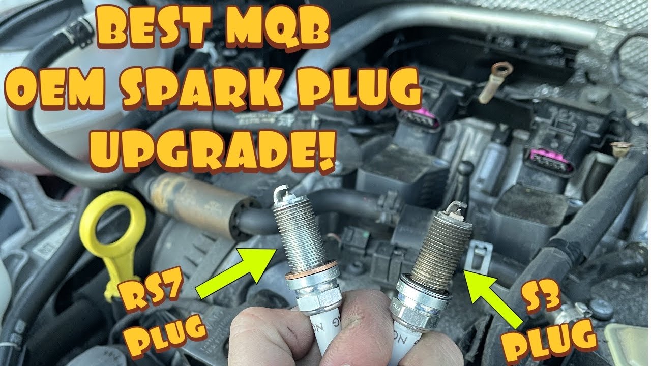 AMAZING Audi S3/MK7 Golf R Spark Plug Upgrade! OEM RS7 Spark Plugs For Your Tuned MQB Platform Car!