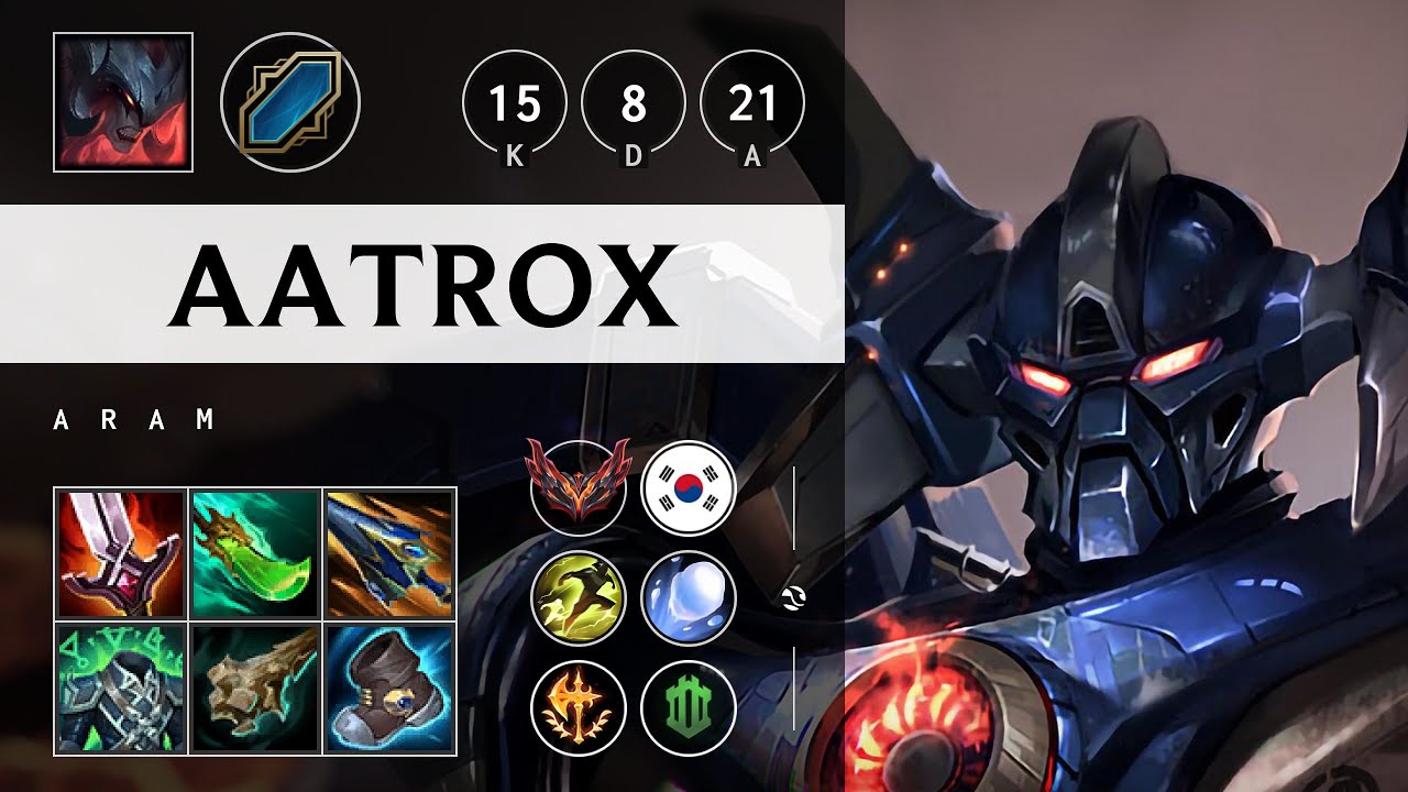 Aatrox ARAM - KR Grandmaster Patch 25.18