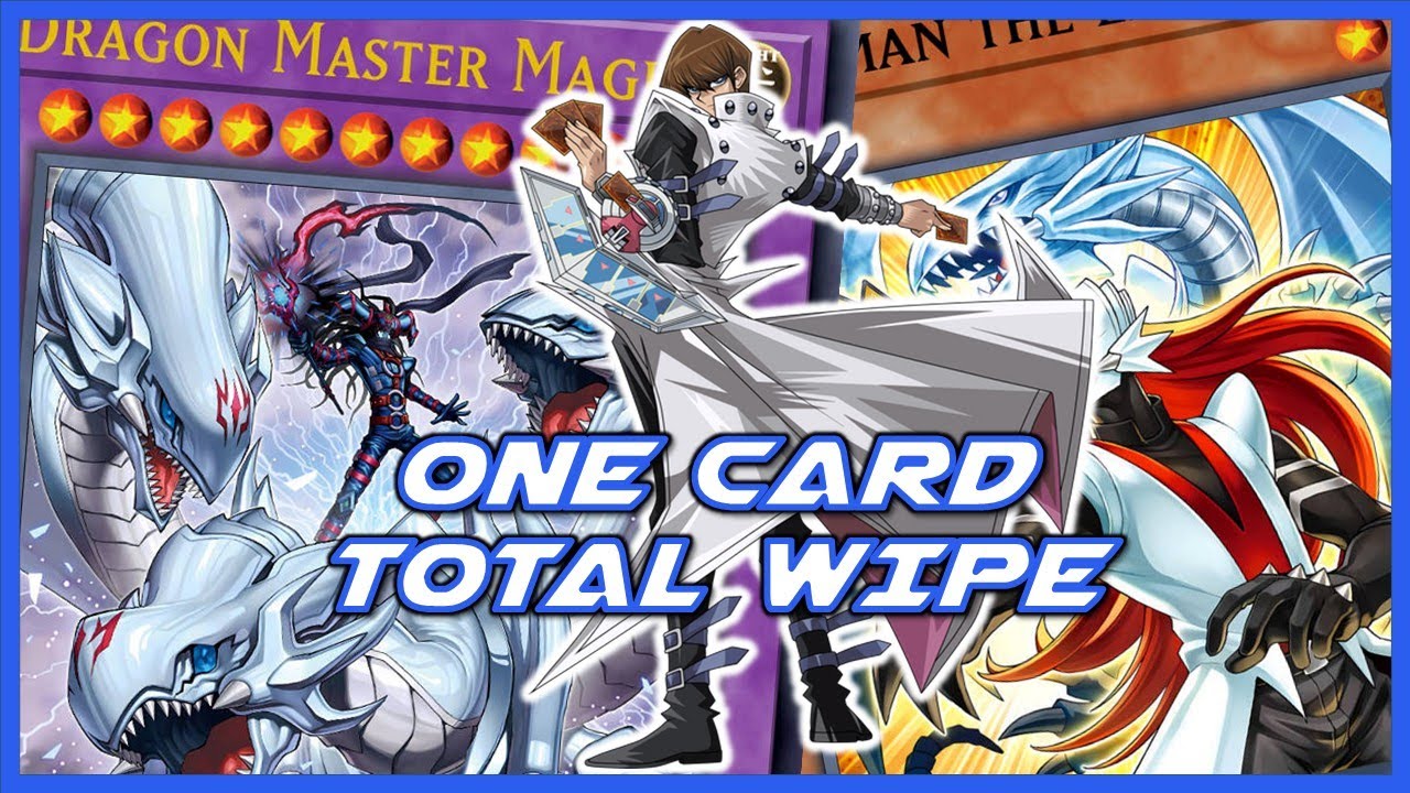 ONE-CARD Dragon Master Magia WIN — Blue-Eyes Magia Wipes Boards EVERY Time!