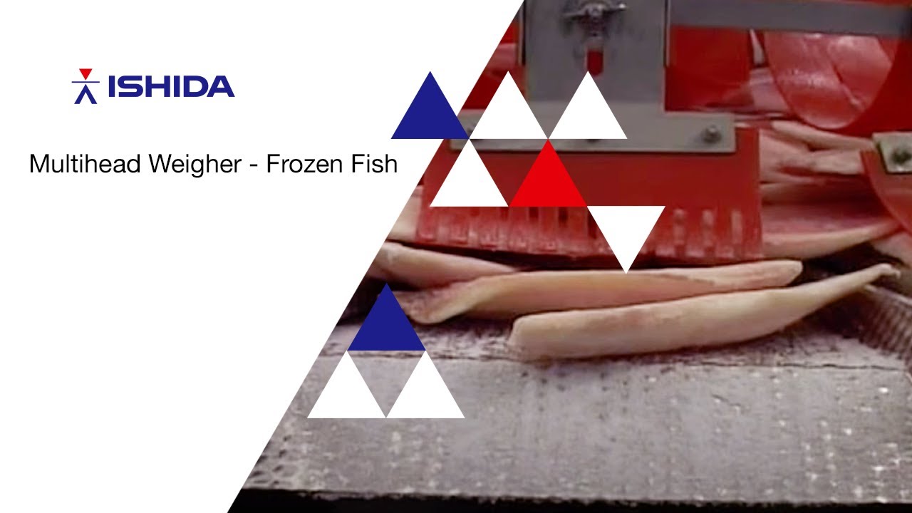 Ishida multihead weigher. Application: Frozen Fish