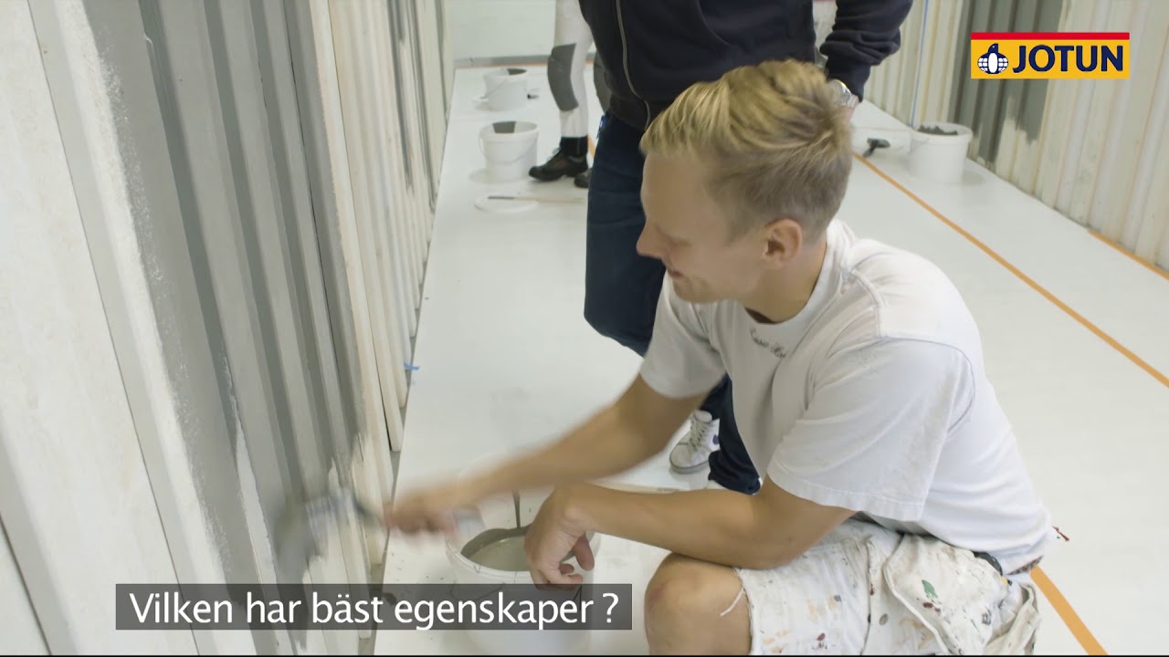 DEMIDEKK blindtest med m&aring;lare