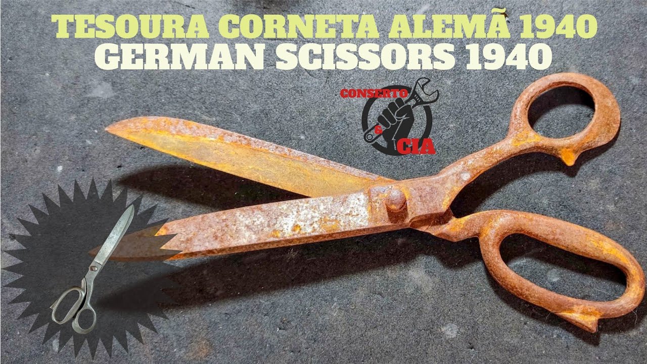 TESOURA CORNETA ALEMÃ