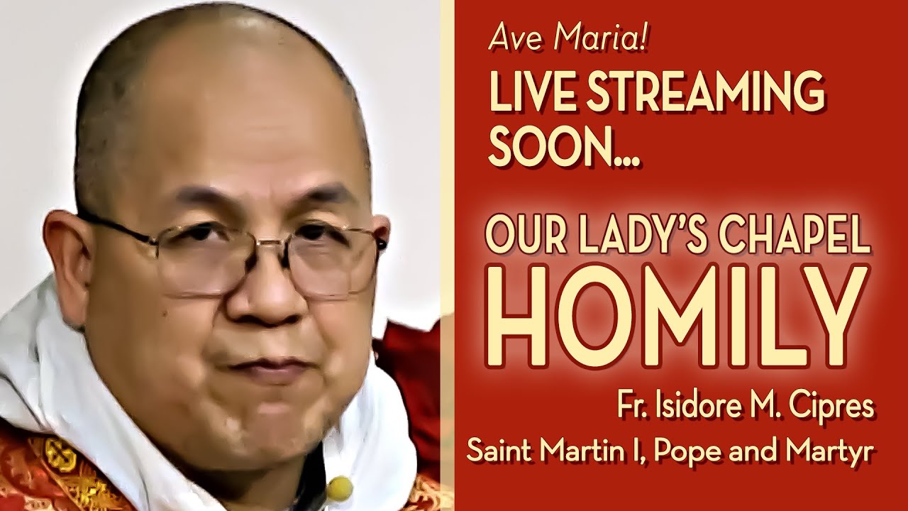 Saint Martin I, Pope and Martyr - Apr 13 - Homily - Fr Isidore
