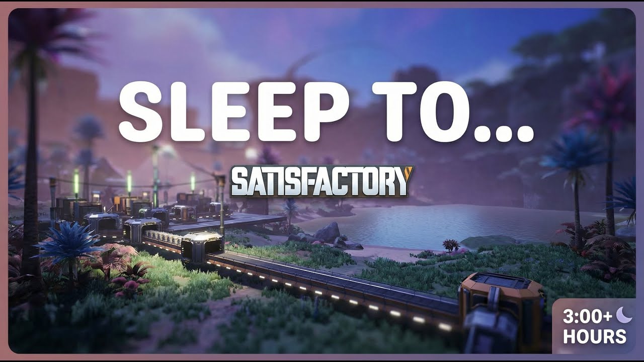 🏭 Satisfactory | Relaxing Long Play – Expanding Coal Power | No Commentary 🌿v1.1