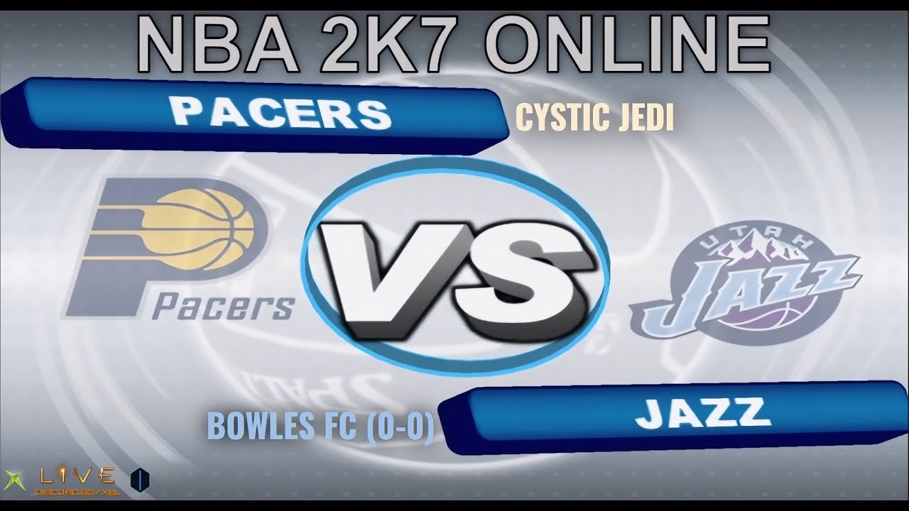NBA 2K7 Online Through PARSEC! Bowles FC vs Cystic Jedi