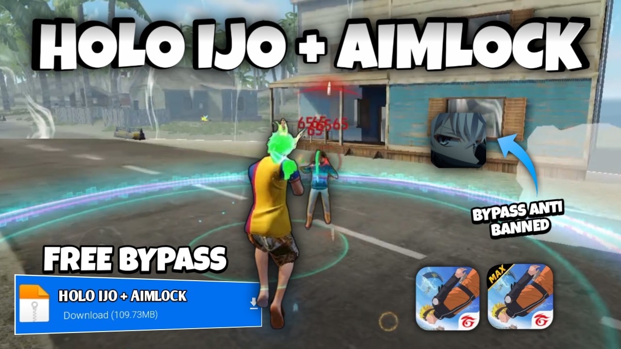 NEW UPDATE‼️HOLOGRAM ANTI BANNED PERMANEN OB52 [ FF BIASA & FF MAX ]