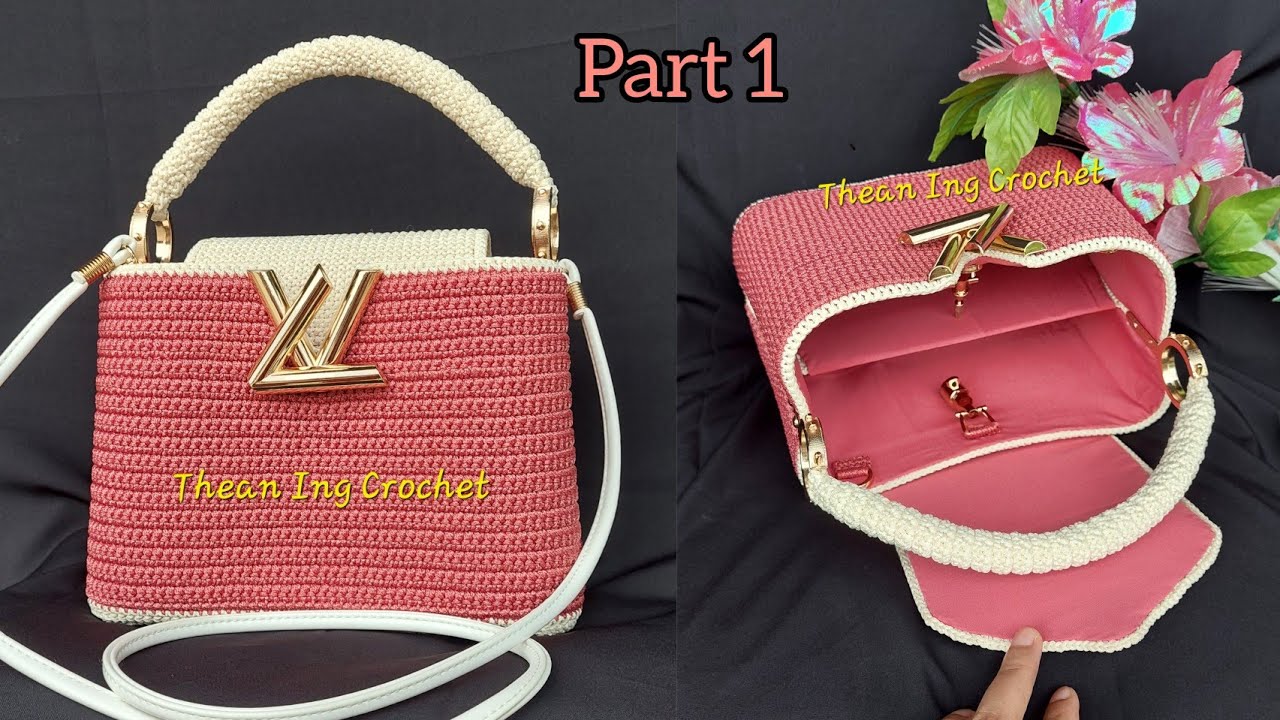 LV bag crochet part 1