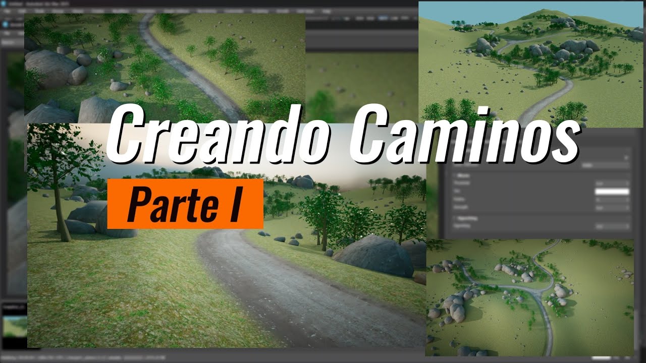 Cómo Crear Terrenos y Caminos Realistas en 3ds Max (Parte 1)